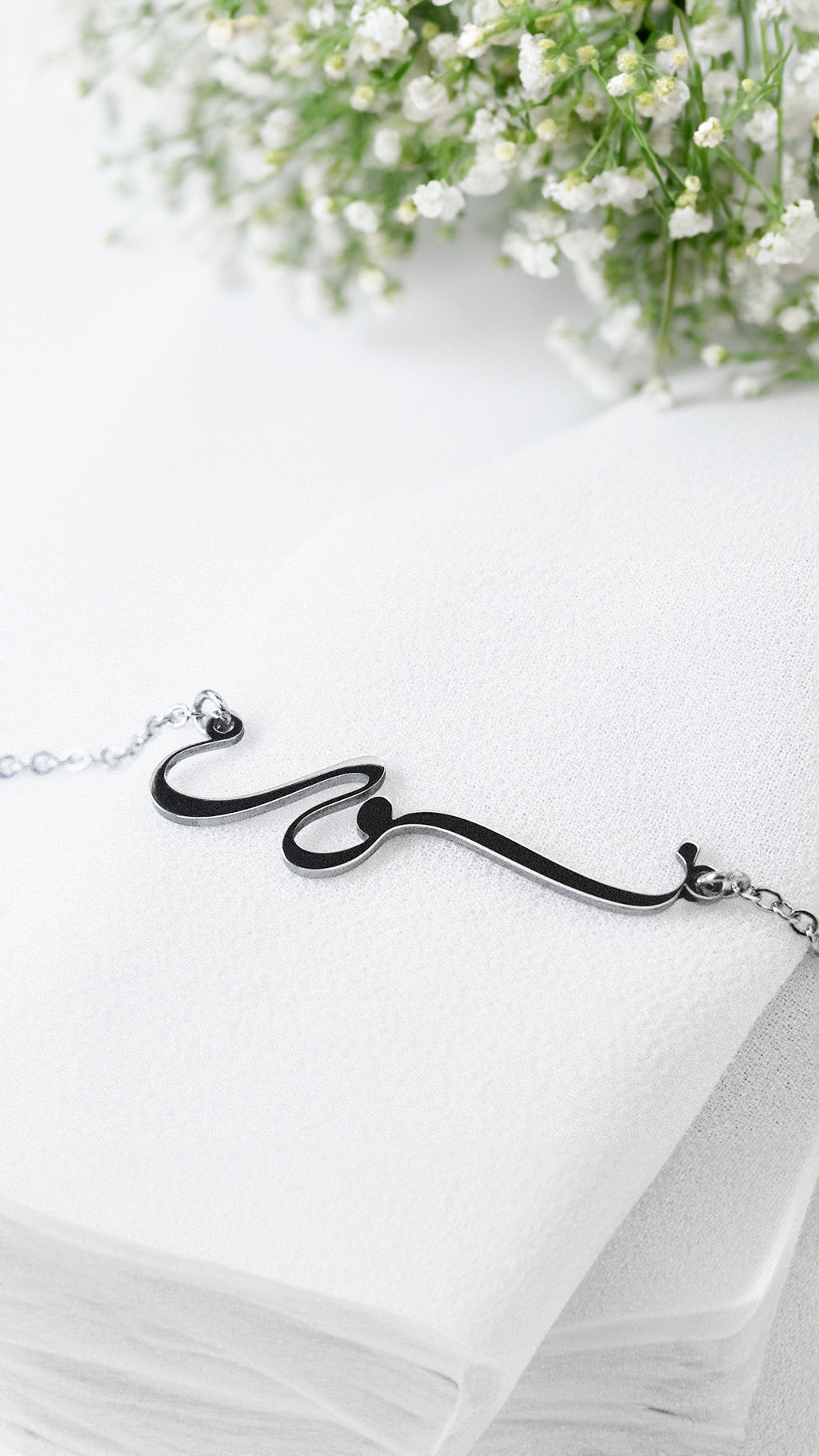 Personalised Name Pendant Arabic Caligraphy